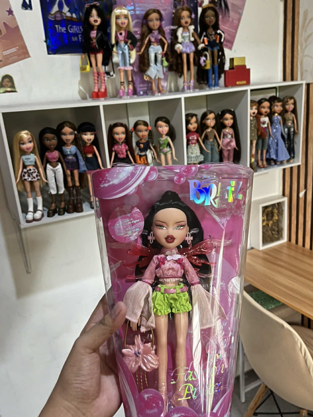 Fashion Pixiez Jade is in the house! Her face card never declines 🧚‍♀️💅✨Thank you so much, Nay @Kyoütiee Products [FB PAGE] 🥰✨#MGIbratz #BRATZ #bratzfashionpixiez #bratzjade @bratz 