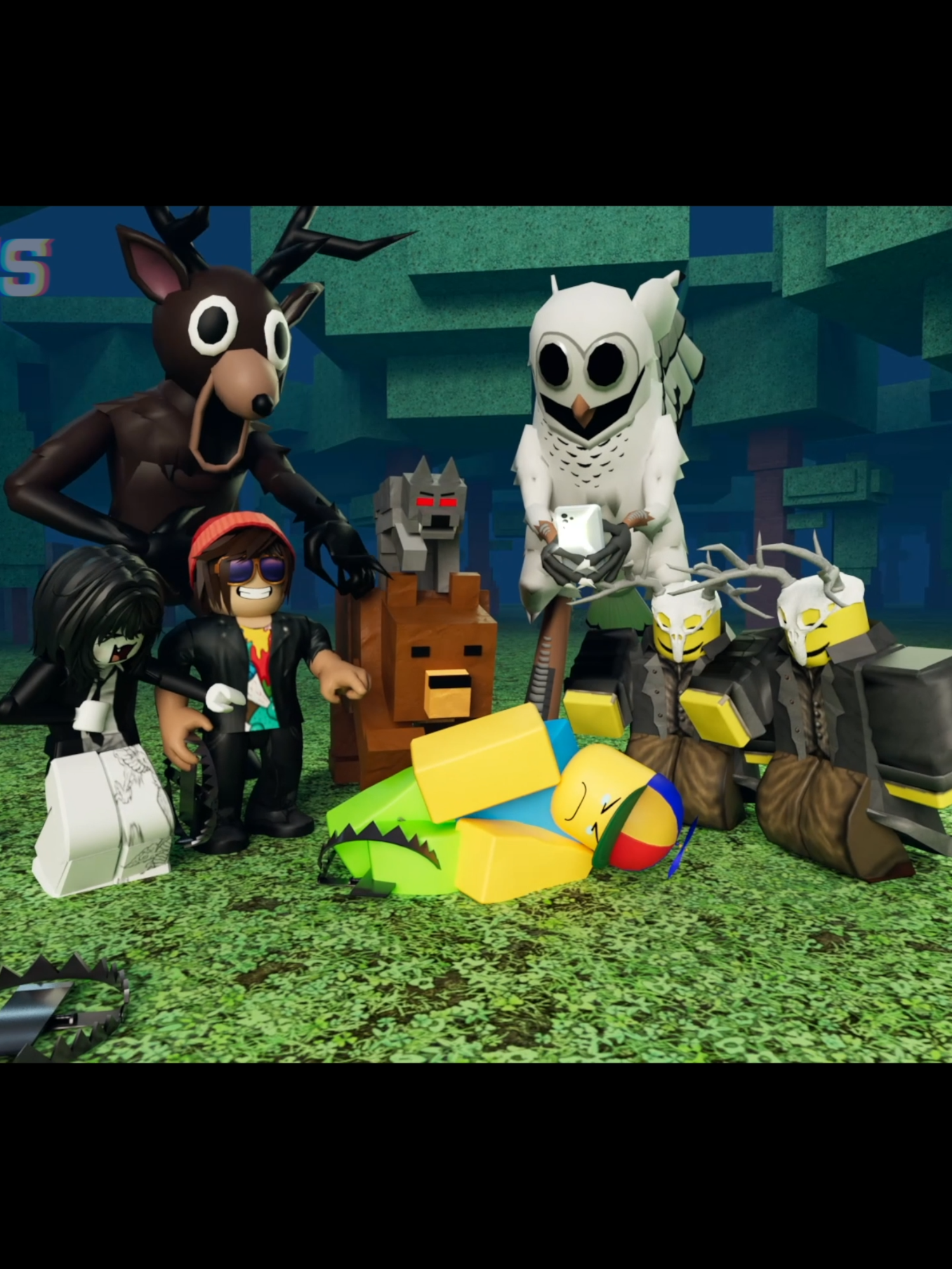 GOOD KARMA - 99 NIGHT IN THE FOREST | ROBLOX ANIMATION #roblox #nightintheforest #99nightintherforest #shorts #robloxanimation #memeanimation