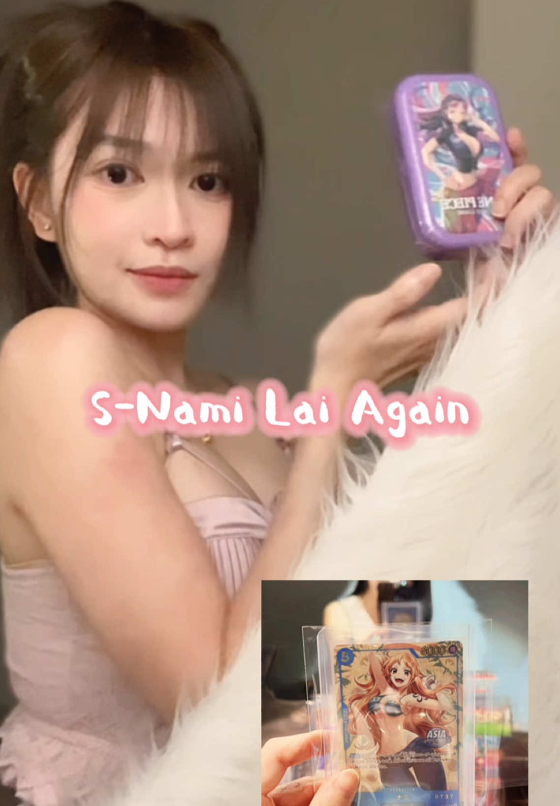 Serialised Nami please come again #optcg #singapore #onepiece #fyp #tcg 