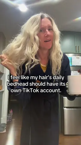 #genx #hair #bedhead #o er50 #grayhair