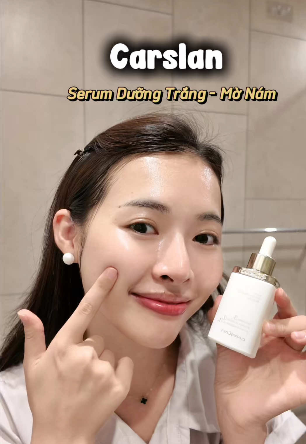 Serum Dưỡng Trắng Mờ Nám Carslan #carslan #serumduongtrang #duongtrangda #carslanskincare #niacinamide 