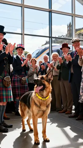 This is a brave German Shepherd #animals #animalrescue #fyp #aicat