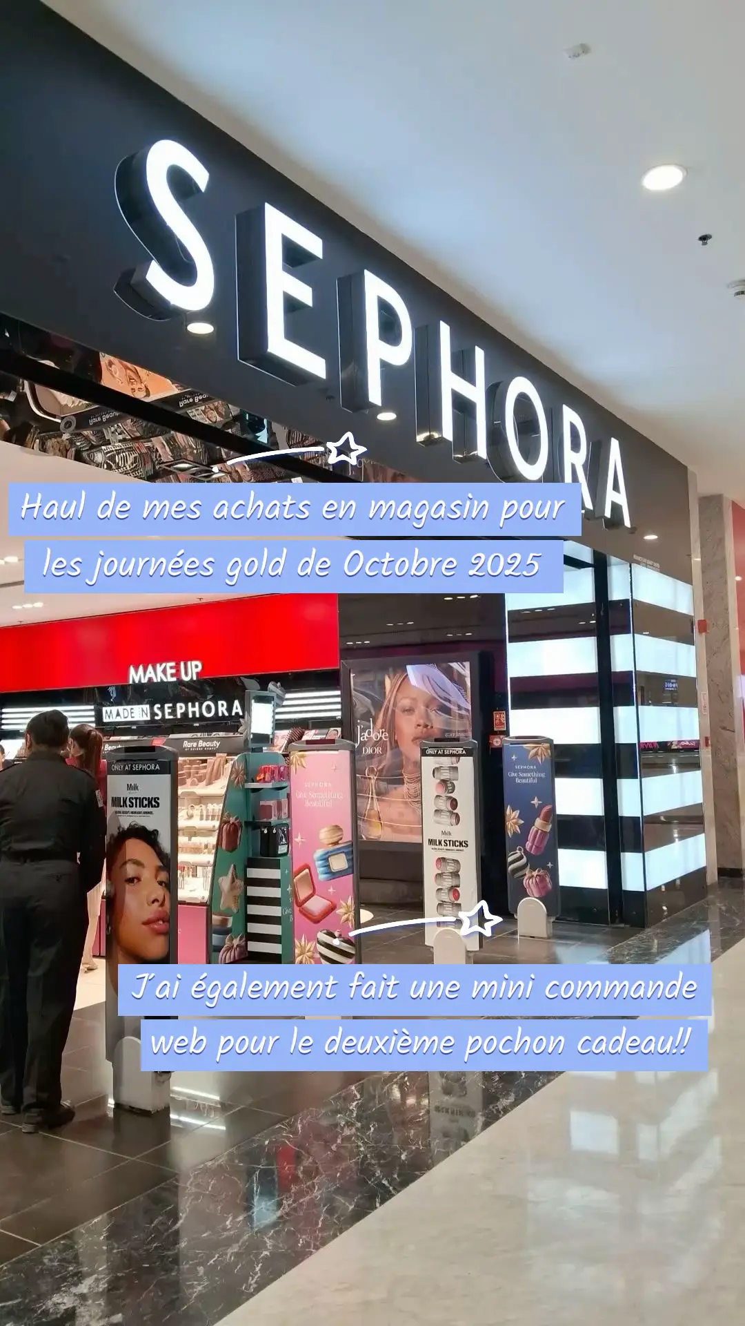 #journeegold #sephora #gold #pochongold #pourtoi 
