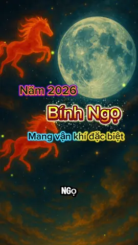 Năm 2026 - Bính Ngọ  Mang vận khí đặc biệt. #phongthuy #tuvi #binhngo2026 #thansohoc 