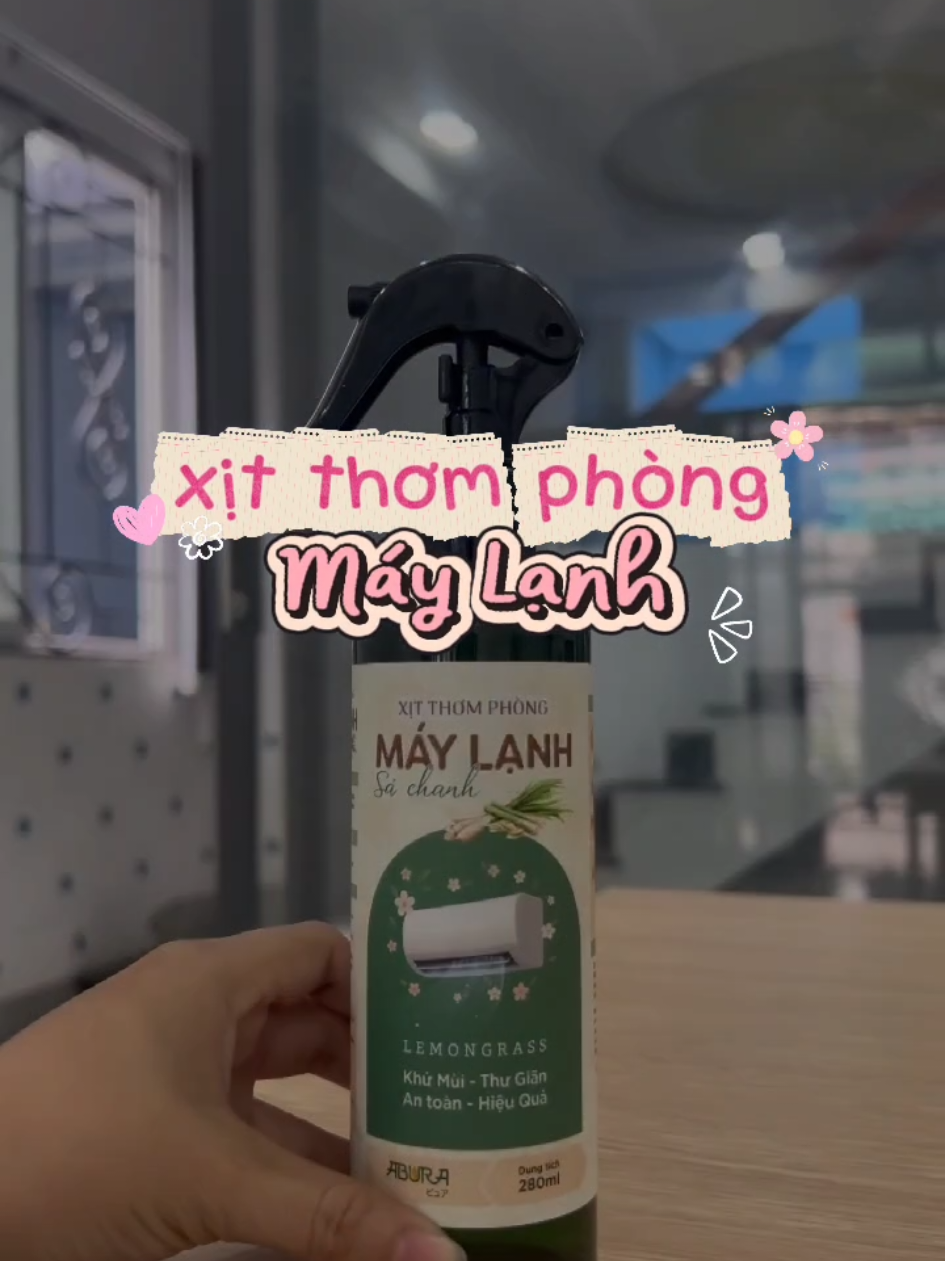 Xịt thơm phòng máy lạnh ABURA ✨ 