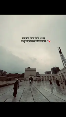সব বাদ দিয়ে দিছি এখন শুধু আল্লাহকে ভালোবাসি..