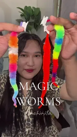 Paano nga ba mapapagalaw tong Magic Worms?🪱✨#twistyworm #magicworm #toys 