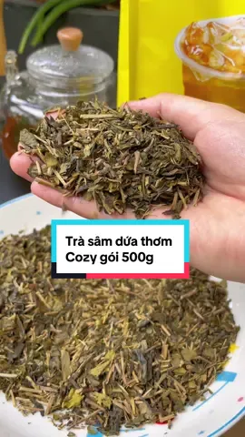 Trà sâm dứa Tam Mã thơm dùng pha trà chanh, trà tắc, trà trái cây #tieungocreview #trasamdua #tracozy #trahuongsamdua #trangon 