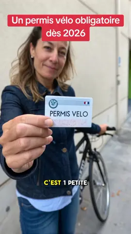 Nouvelle mesure le permis vélo dans les grandes villes. #info #france #velo #actu (contenu parodique) 