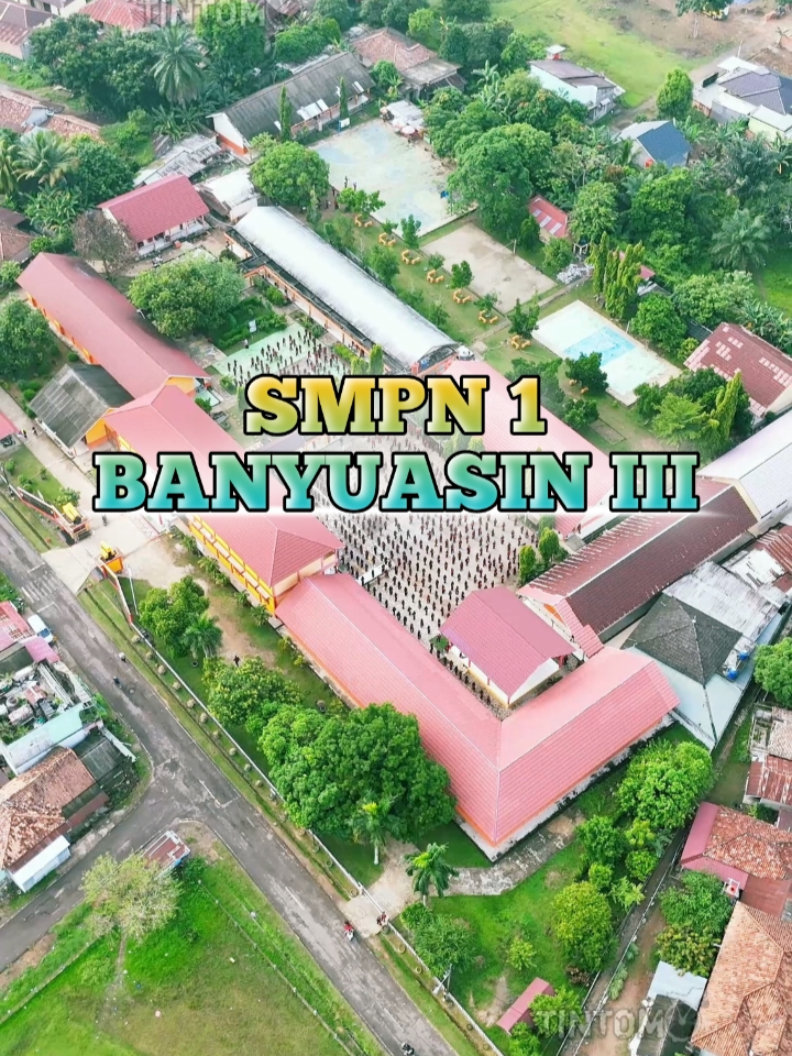 SEKOLAH MENENGAH PERTAMA NEGERI SATU (SMPN 1) BANYUASIN III #banyuasin  #smpn1banyuasin3  #masasekolah  #drone  #fyp