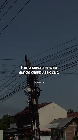 Sak nyandake wae #jowopride #jowostory #quotesjowo #jowocidro #fyp 