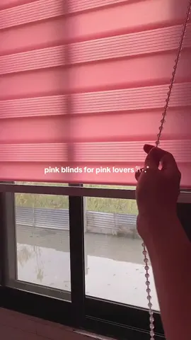pink blinds for pink lovers 𐙚⋆.˚ so perfect!! 💓 #blindscurtain #blinds #koreanblinds #roommakeover #fyp 