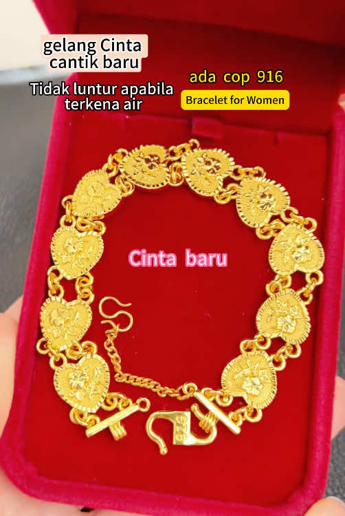lawa sangat macam emas betul #gelangtitanium #gelang #cincin #emastitanium #emastitaniumantıkarat #gelangtitanium #fyp