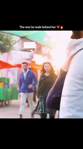 💯💕the way he walk behind her👀💐 