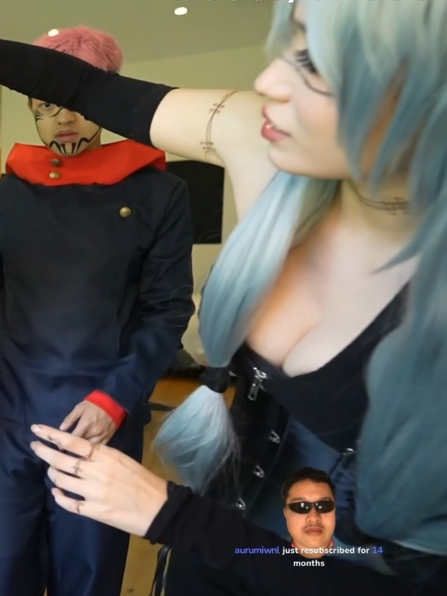 Emiru #emiru #twitch #cosplay #jujutsukaisen