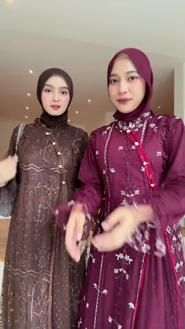 Mahogany & maroon 😍 #fyp #brukat #gamisviral #brukat #ootdhijab 