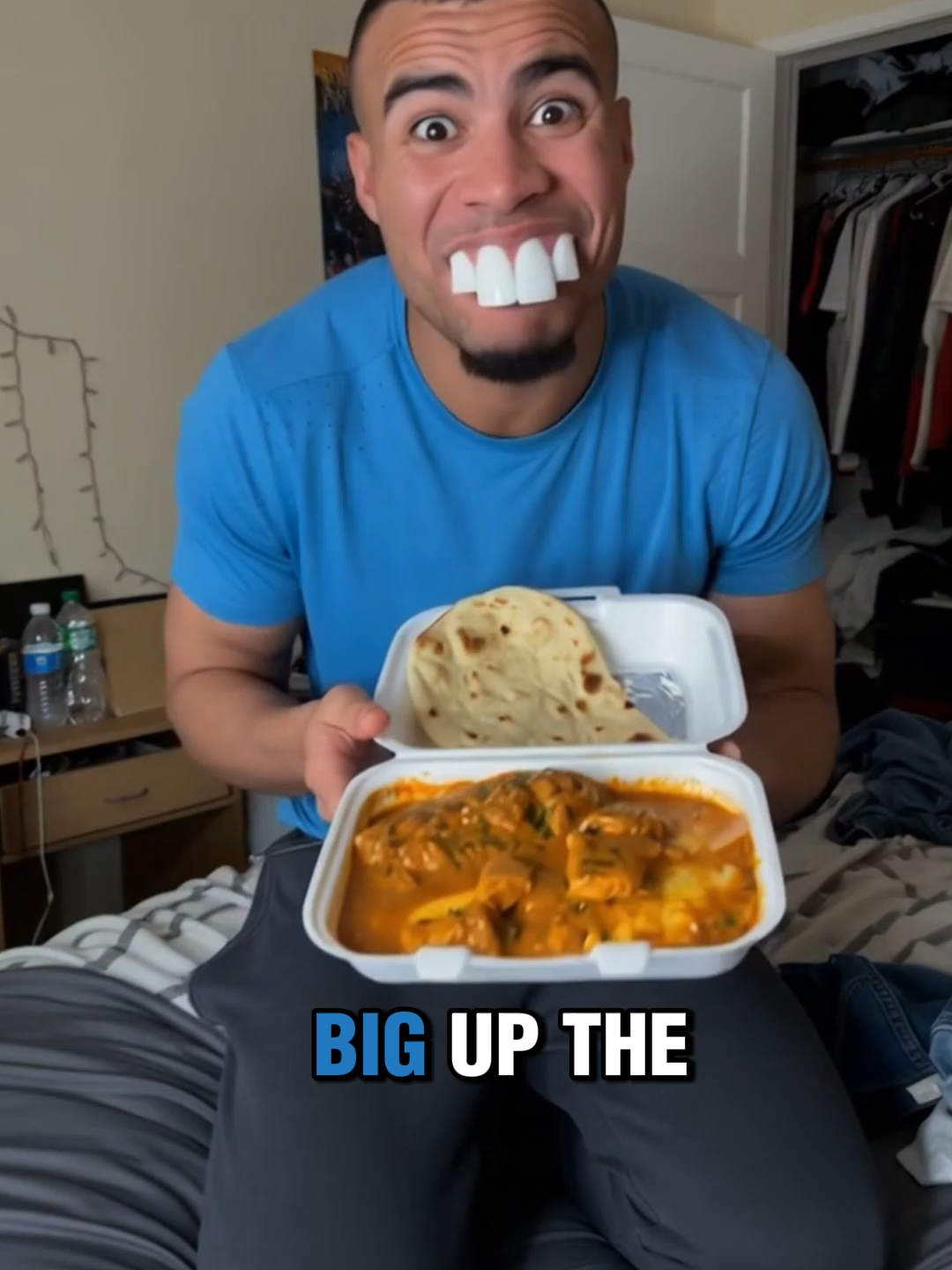 Big up the Naan Bread. You Know The Rules! Dinnah With HSTikkyTokky #hstikkytokky #beavo #sora2 #ai #aigenerated #impression