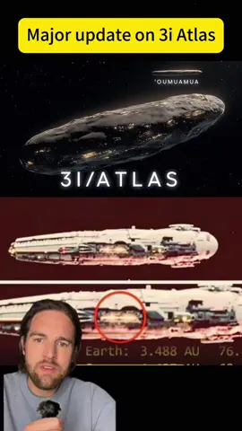 Major update on 3i Atlas #space #3iatlas #nasa #fyp #foryoupage 