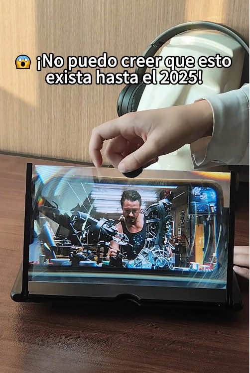 💥 ¡Mira cómo tu cel se convierte en cine en 3 segundos!#gadgets #invento2025 #tecnología #tiktokmademebuyit #ofertas          