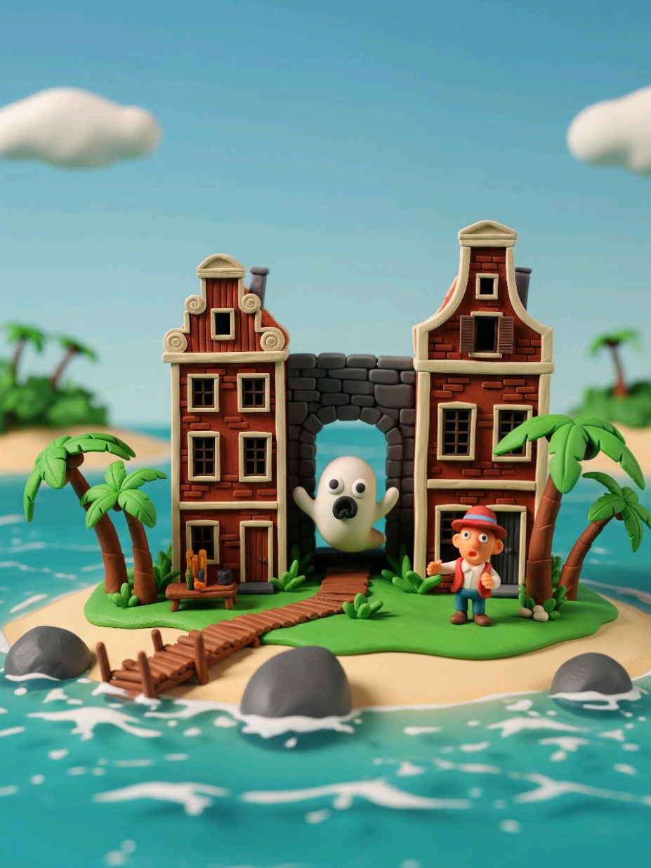 Pulau kecil, sejarah besar! 🏝️ Dulu jadi markas Belanda, tempat karantina haji, sampai penjara politik loh 😱 Tapi sekarang malah jadi tempat wisata… yang katanya masih ada “penghuninya” 👻 Fakta unik Indonesia yang jarang banget dibahas, dibikin lucu biar gak tegang! #ClayStory #SejarahLucu #PulauOnrust #FaktaIndonesia #MiniWorld 