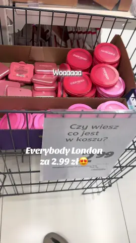Jedyne 2.99 zł😍 #rossmann #haul #everybodylondon #makeup #promka 