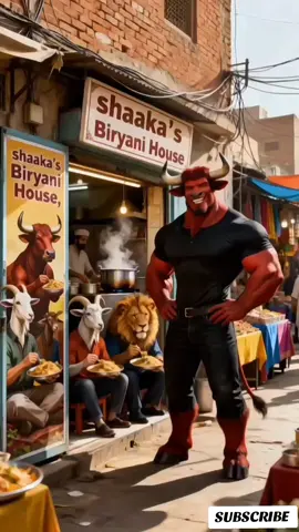 Shaka's Biryani Shop😭😂#creatorsearchinsights  #catstory #cat #shorts #viral #fish #standwithkashmir #animation #foryoupage #foryou #fyp #dadi #samosa #monkey #kahani #aivideo #famous #gai #ai #aistory 