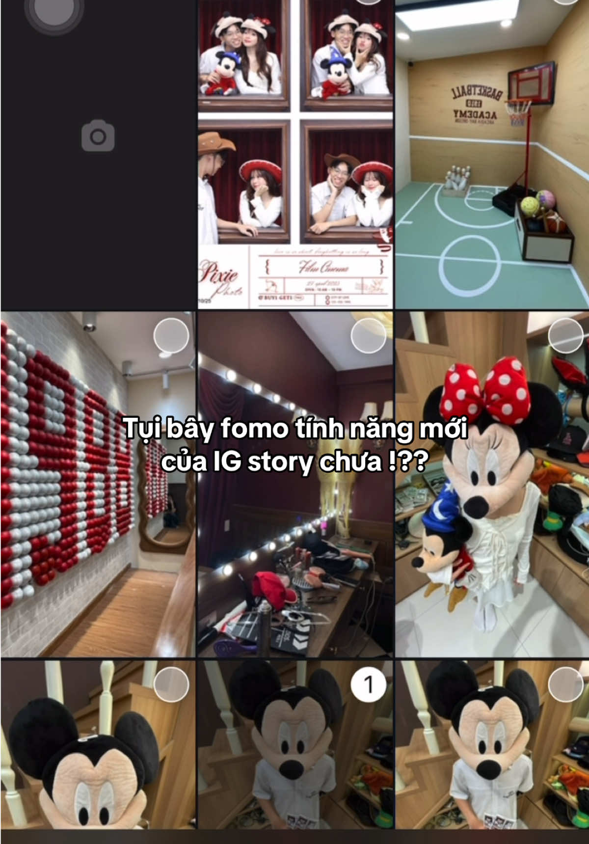 Tính năng nhóm ảnh IG story đỉnh vậy trời 📸#tamtud #tipschinhanh #nhomanhstory #ghepanh 