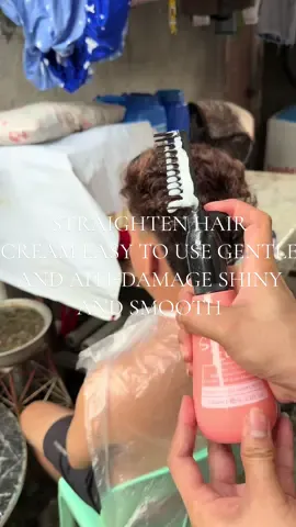 DIY rebond with helios straightening #heliosstraightening #DiYrebond #Rebond #rebonding #fyp 