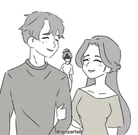 Jealous girl#animation #foryou #lenzarts8 