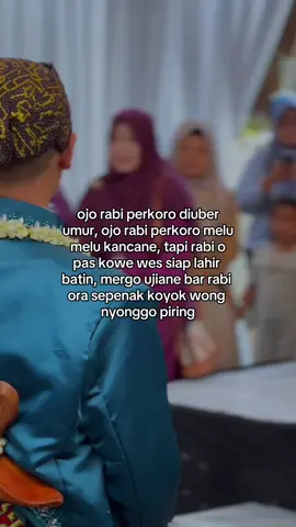 ora sepenak koyo wong nyonggo piring •sumber video:@Elok Wedding Mjk #jowostory #jowopride #fyp 
