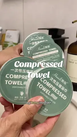 Handy and compact kaya perfect itong compressed towels if you want to travel light. Absorbent at quick-drying din kaya no need to bring bulky towels on your next trip.  #towel #compressedtowel #bathtowel #absorbenttowel #travelfriendly 
