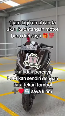 buktikan sendiri dengan tekan tombol ➕♥️↪️ #hondaberbagi #pcx160 #bagibagimotor #giveaway #hadiahmotor 