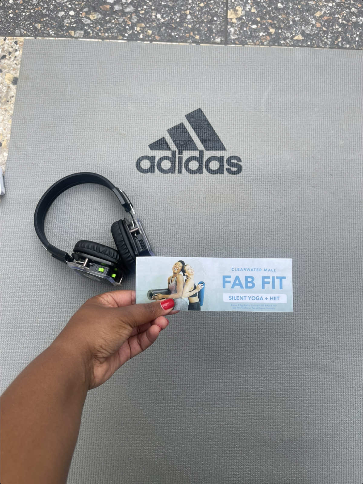 A very refreshing exercise outside the usual. Third time doing yoga and just can’t get used to it, not my cup of tea but it was fun. #Yoga #SilentYoga #Hiit #FabFit #Johannesburg