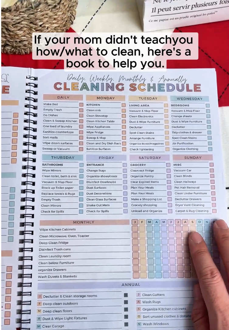 First look at the ADHD Cleaning Planner 👀 If you get overwhelmed by housework or start cleaning one thing and end up with 10 half-finished chores… this might be the game changer we needed ✨#adhd #adhdtiktok #messyroom #declutter #tidy 
