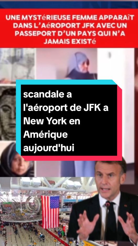Scandale terrible à l’aéroport jfk a New York en Amérique aujourd'hui : une femme voilée en provenance de Tokyo a été arrêtée à l'aéroport de JFK lors du contrôle des passeports, parce qu'elle détenait un passeport d'un pays qui n'existe pas sur aucune carte du monde entier. Le pays mentionné est torenza. Connaissez-vous un pays qu'il s'appelle torenza? C’est une histoire qui défie toute logique. Hier soir 10 octobre 2025, à l’aéroport international JFK de New York, une femme en provenance de Tokyo a été arrêtée lors du contrôle des passeports. Rien ne la distinguait des autres voyageurs… sauf son passeport. Ce document semblait parfaitement authentique : hologrammes, puce biométrique, tampons d’entrée et de sortie de plusieurs pays… Mais il y avait un détail troublant : il provenait d’un pays nommé “Torenza”, un endroit qui n’existe sur aucune carte du monde. Les agents, d’abord convaincus d’une fraude, l’ont interrogée. Calmement. madame, vous venez d'où? elle a répondu : Je viens de Torenza.  Lorsqu’on lui a expliqué que ce pays n’existait pas, elle a blêmi, puis a murmuré : Alors… ce n’est pas mon monde ?  Elle a regardé autour d’elle, déconcertée, avant de demander : Est-ce que… je suis bien en Amérique ? Les agents de l'aéroport lui ont répondu oui ici c'est l'Amérique. La femme reste paniquer.  #France #France #actualités #étatsunis #etatsunis #actualités #jfk #aeroport #actualités #newyork 