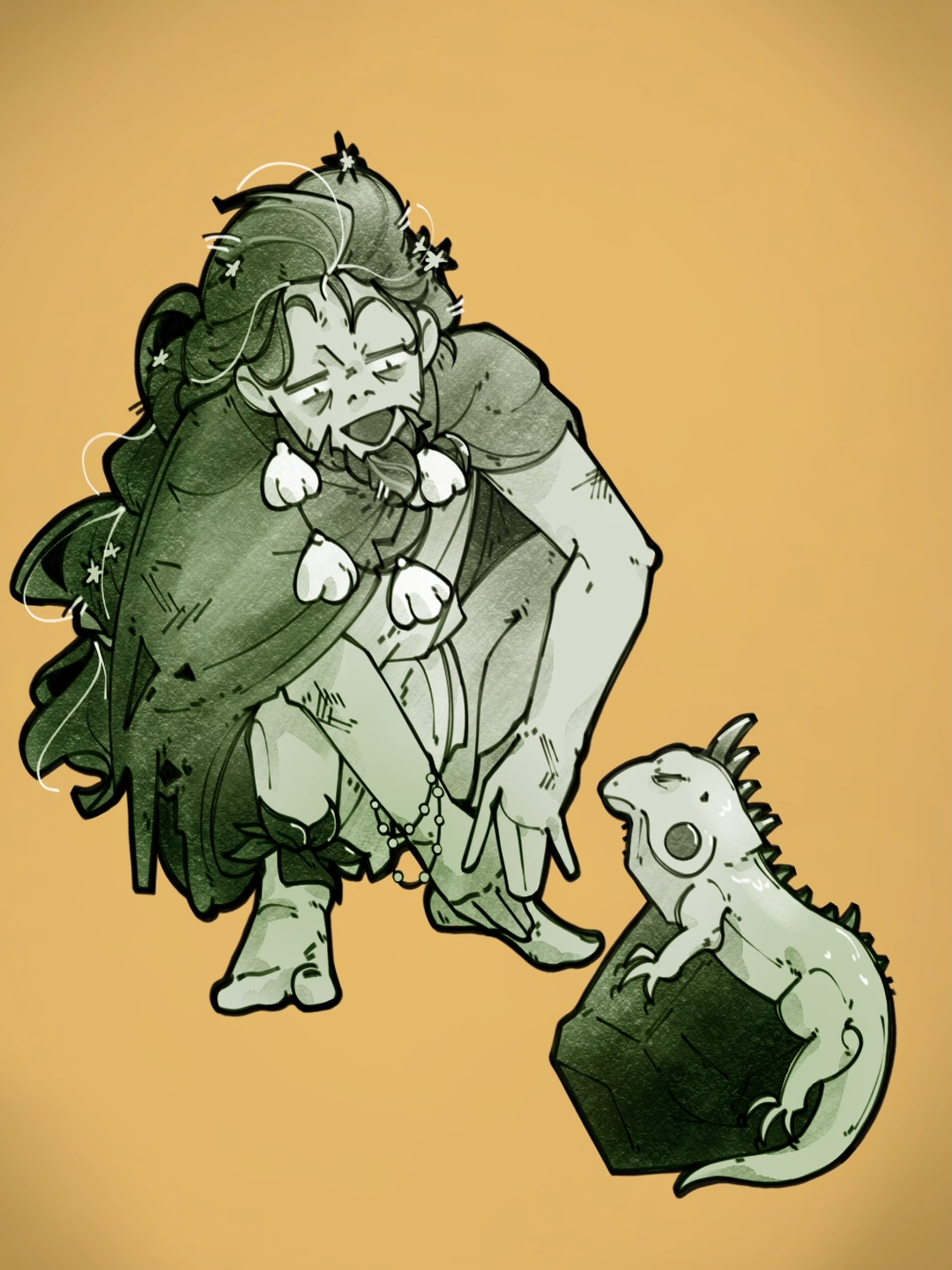 Mr.Iguana (EPIC The Musical). How Odysseus tried not to go mad on Calypso's island  Sorry, I don't know how to edit videos. I'm just learning  #epicthemusical #animation #art #epicthemusicalodysseus #epicthewisdomsaga