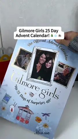 Your Christmas came early this year 🎄#gilmoregirls #adventcalendar #christmascountdown #giftideas