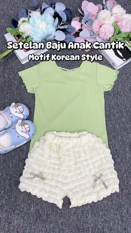 Setelan anak sehari hari cakep juga🥹🌸✨ #onesetanak #setelananak #setelananakperempuan #lucu #gemas 
