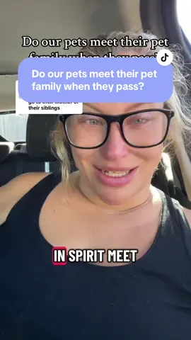 Replying to @Zina & Graziella Do our pets meet their pet family when they pass? #animalcommunicator #animalcommunication #rainbowbridge🌈 #petlosssupport #psychic 