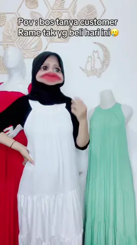 Bingung lah jadinya 😭#fyppppppppppppppppppppppp #grosirdresswanita #dresscantik #fypagee #dress 