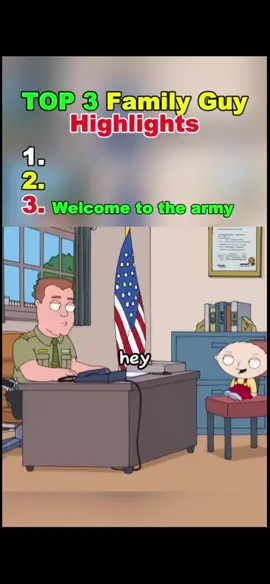 Stewie and Brian join the military #familyguy #top3 #clips #fyp #viral 