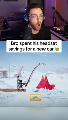 Bro spent his headset savings for a new car 😭 #streaming #streamer #fyp 