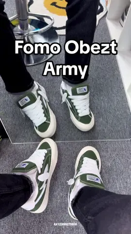 Sepatu gemuk fomo obezt army😎 #sepatusneakers #sepatu #sepatugemuk #sepatugendut #brandlokal 