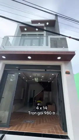 Mẫu nhà phố một trệt một lầu hoàn thiện trọn gói siêu xinh cho quý gia chủ #xaynhatrongoi #maunhadep #nhacap4 #nhapho #nhadep 