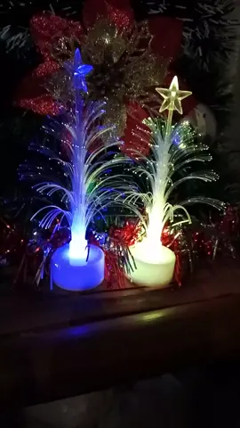 Party Decor Christmas Tree LED Light Multicolor Xmas Tree optic lamp #chrismtasdecor  #fyppppppppppppppppppppppp 