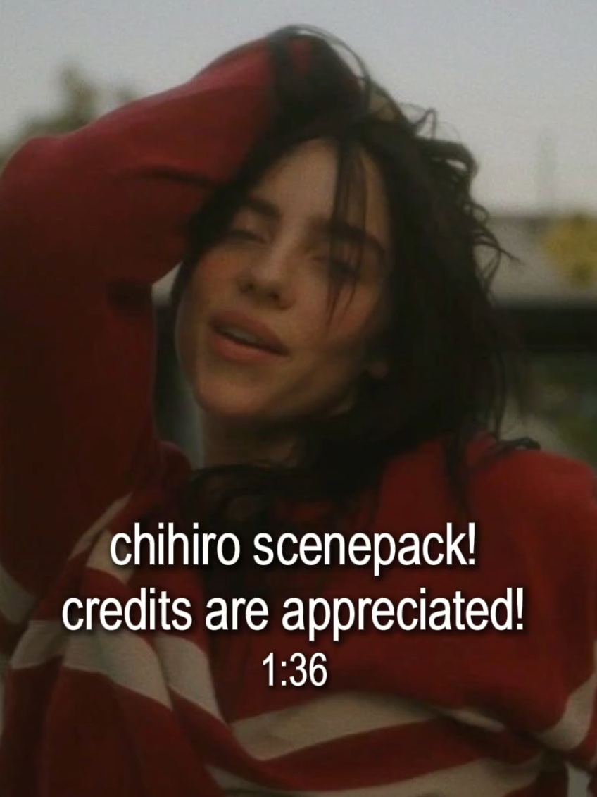chihiro upscaled! credits are optional! :)) requested by @Hadiyah🌸 and a few others #upscaledclips #billieeilishscenepack #viral #fyp #billieeilish 