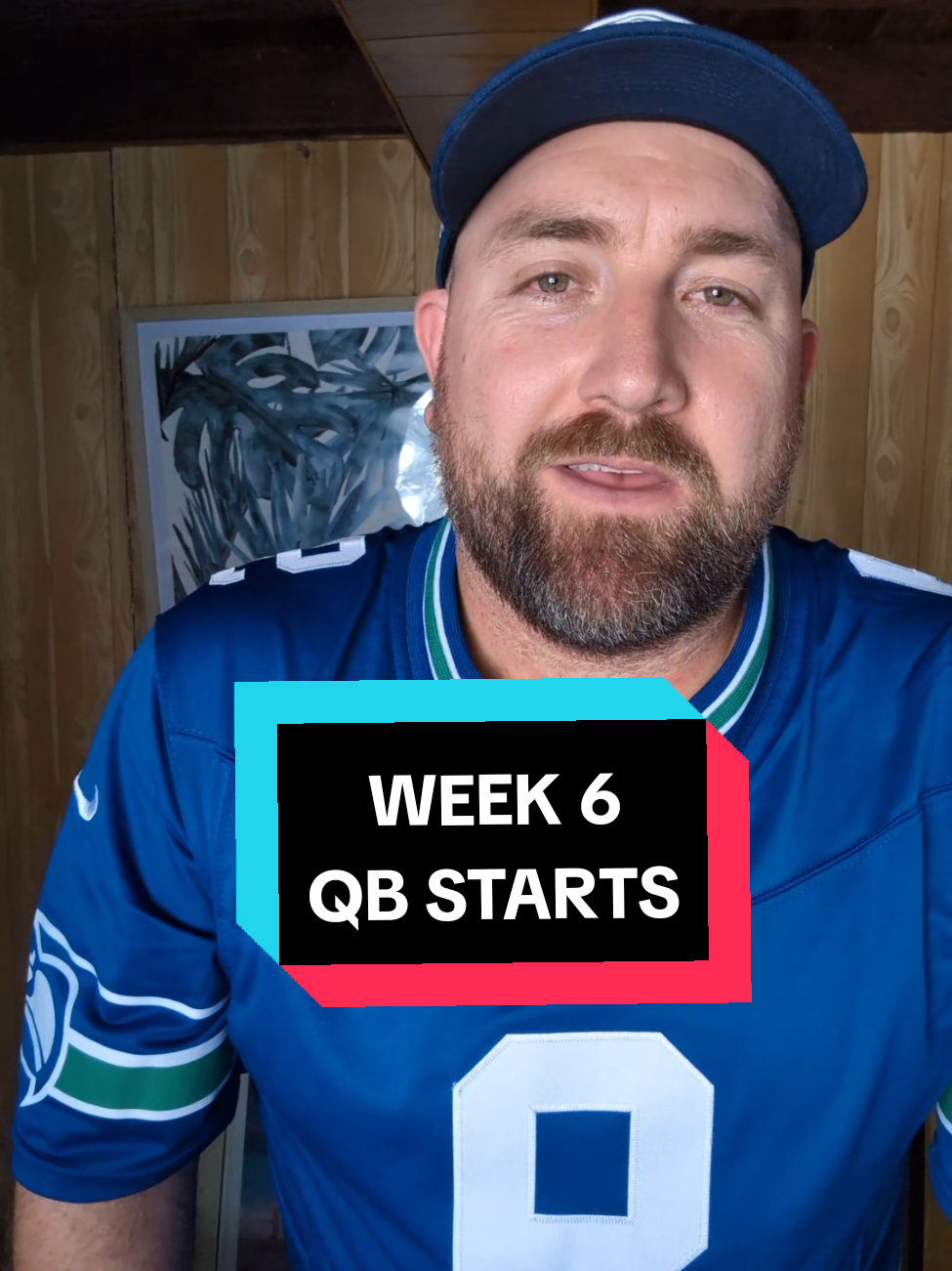 WEEK 6 QB STARTS. #dabears #broncoscountry #patriots #fantasyfootball #nfl 