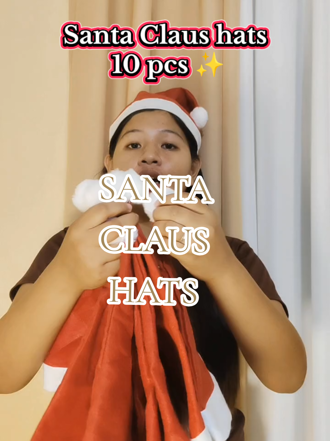 Perfect to pang Christmas party #hats #santaclaus #santaclaushats 