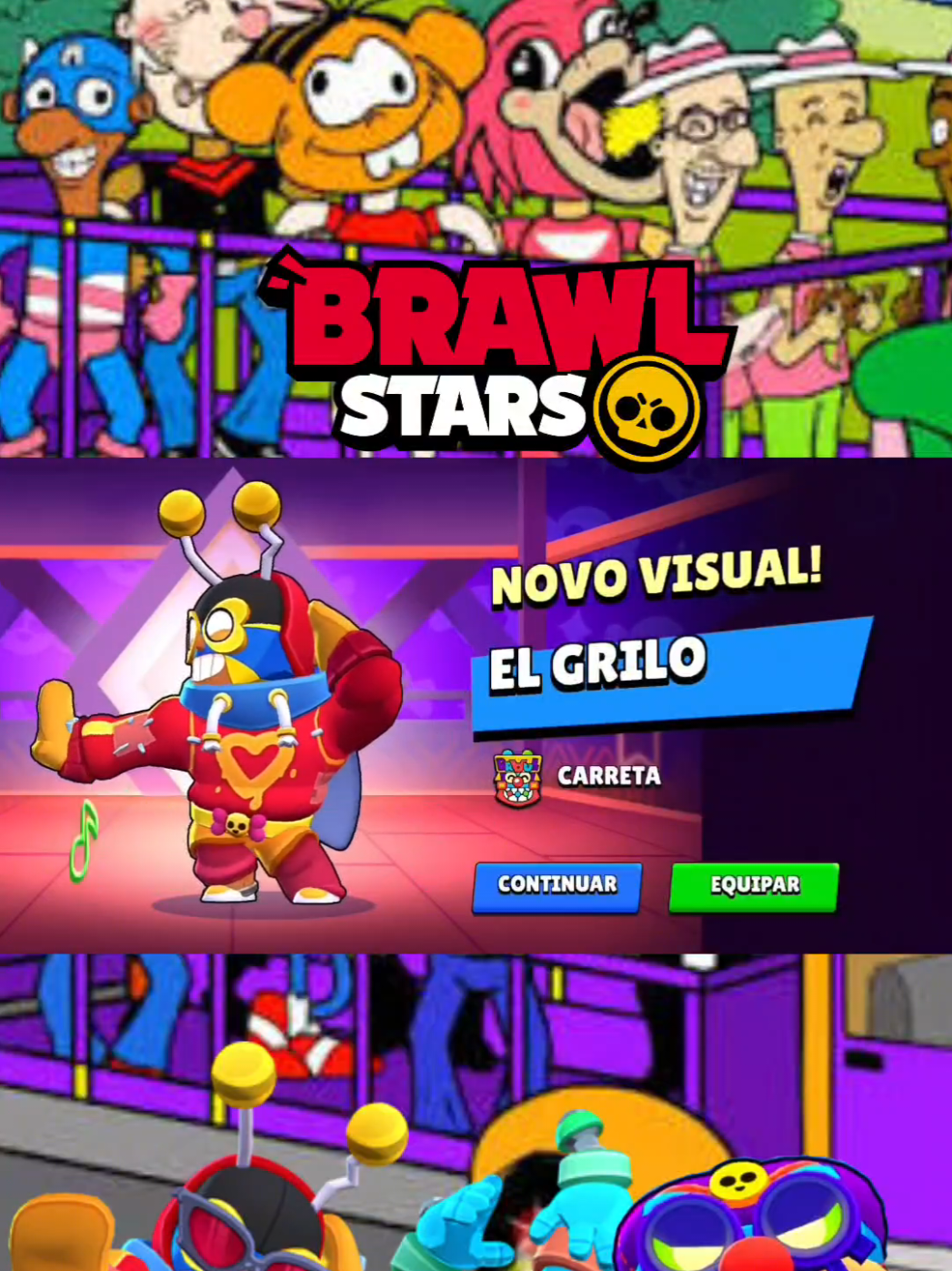 EL GRILO BRAWLSTARS #brawlstars #brawl #shorts 