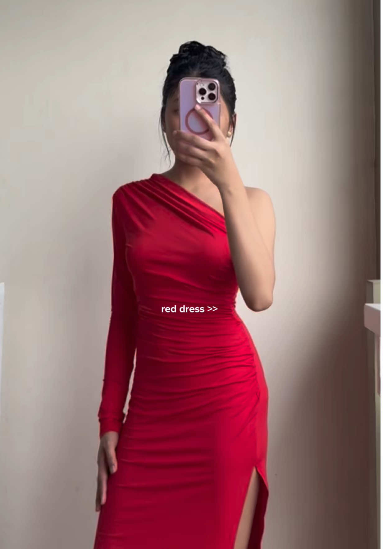 this dress is so 💯 #reddress #fyp #fashion #christmasdress #classydress 